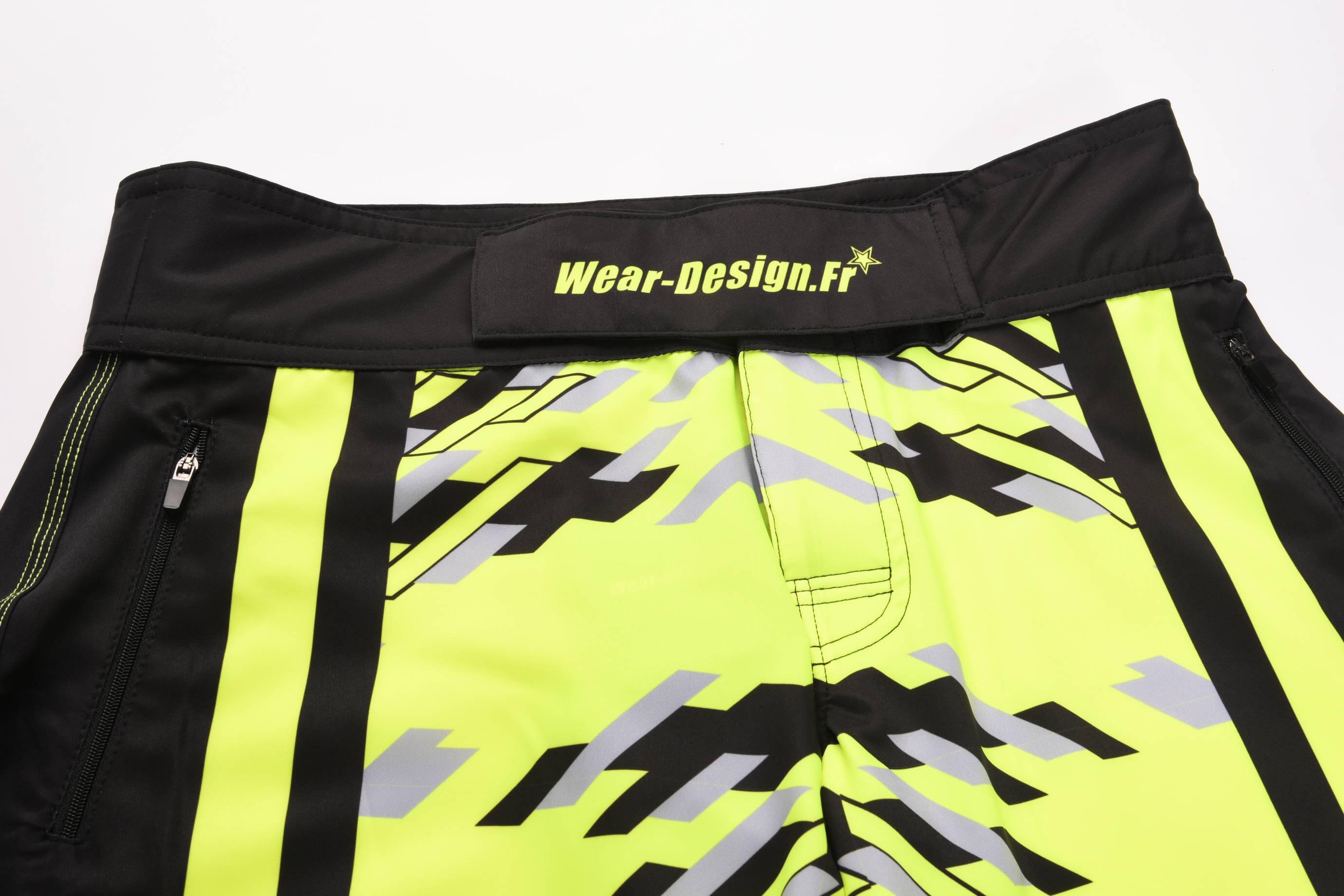 SHORT VTT Jaune 4/4