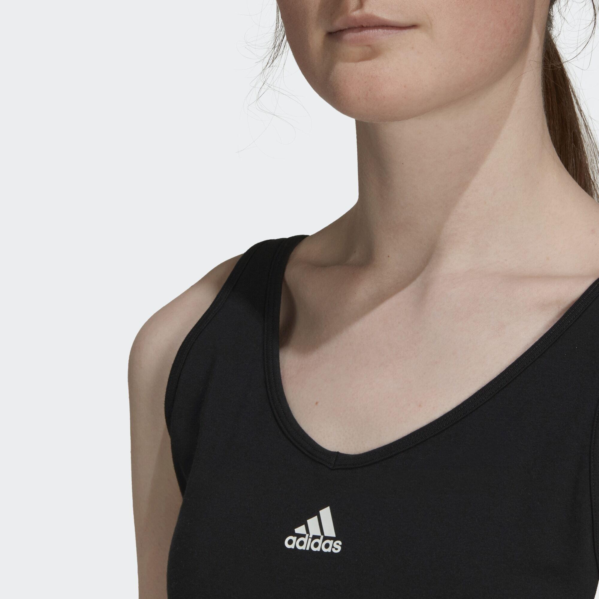 Crop top Essentials 3-Stripes avec coussinets amovibles 4/5