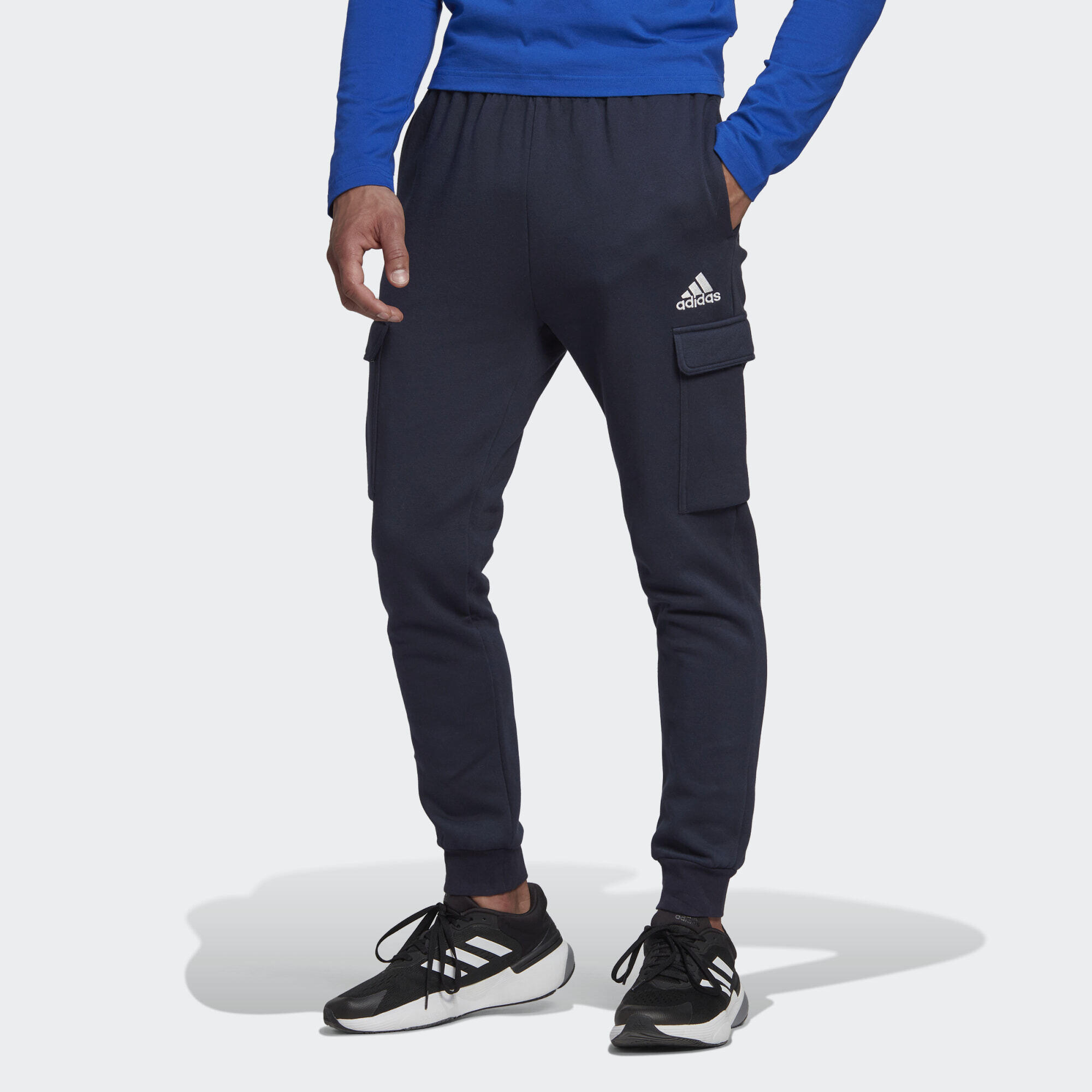 ADIDAS Essentials Fleece Regular Tapered Cargo Pants