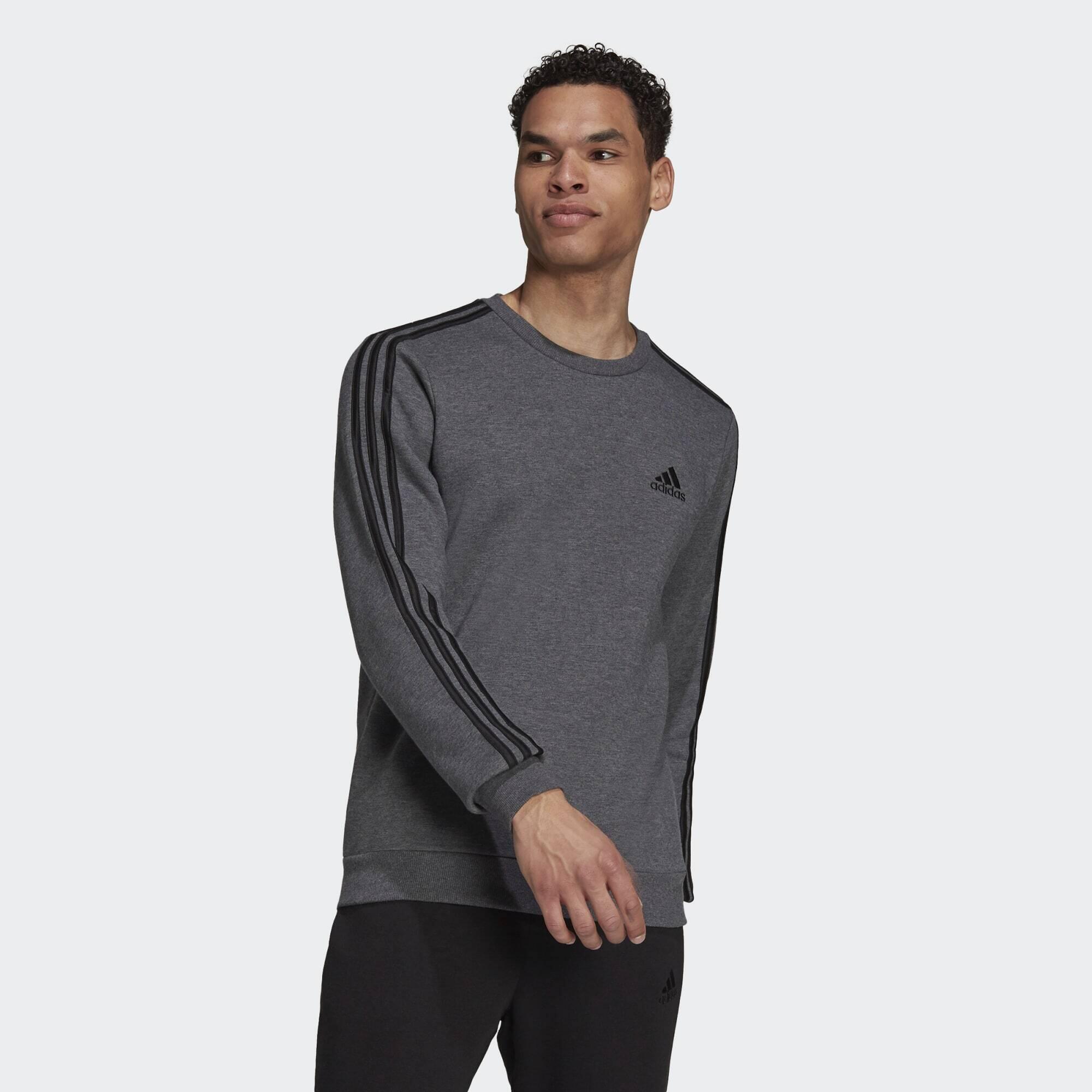 Felpa Essentials Fleece 3-Stripes |  Adidas