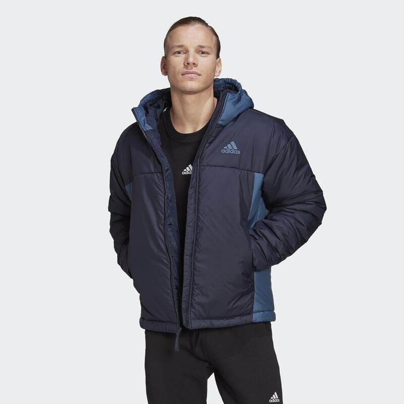 BSC 3-Streifen Puffy Hooded Jacke