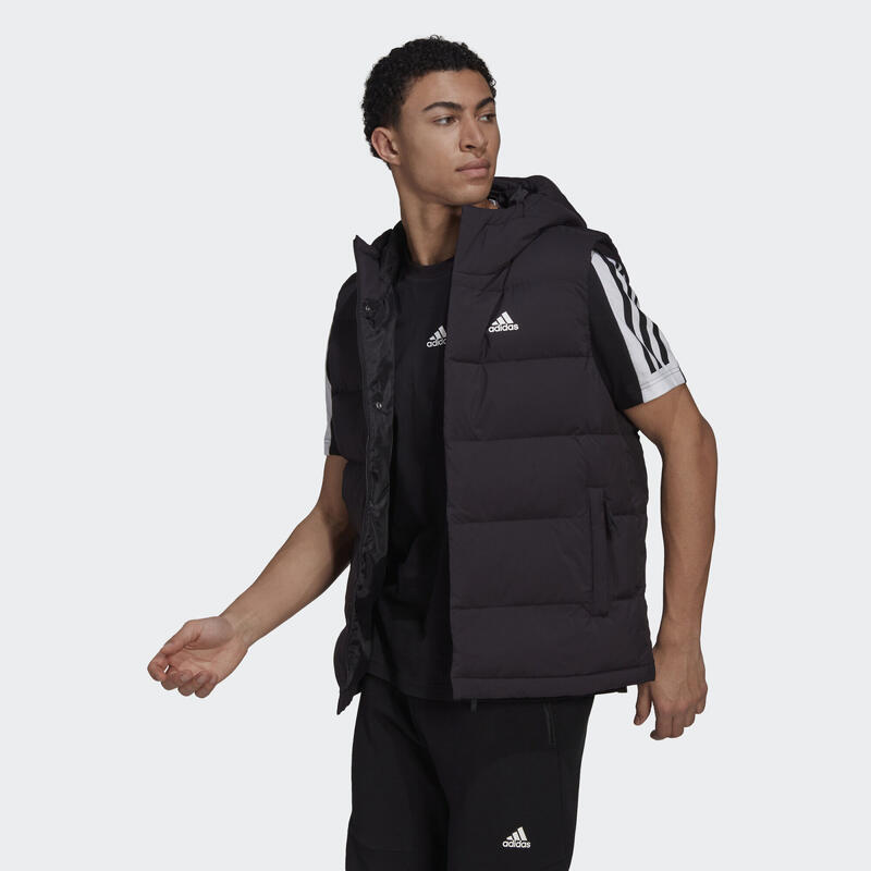 Helionic Donsbodywarmer met Capuchon