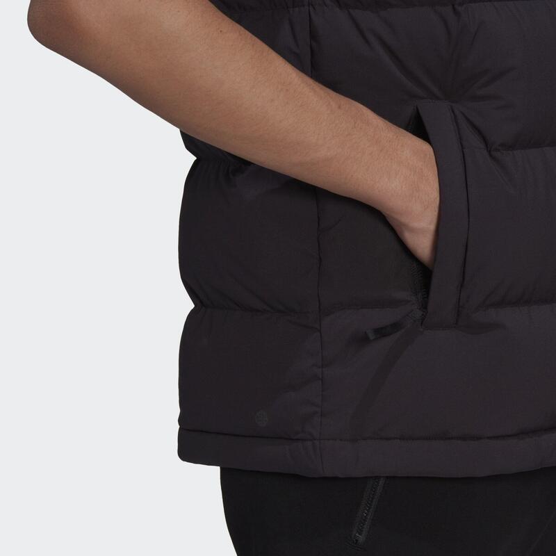 Helionic Donsbodywarmer met Capuchon