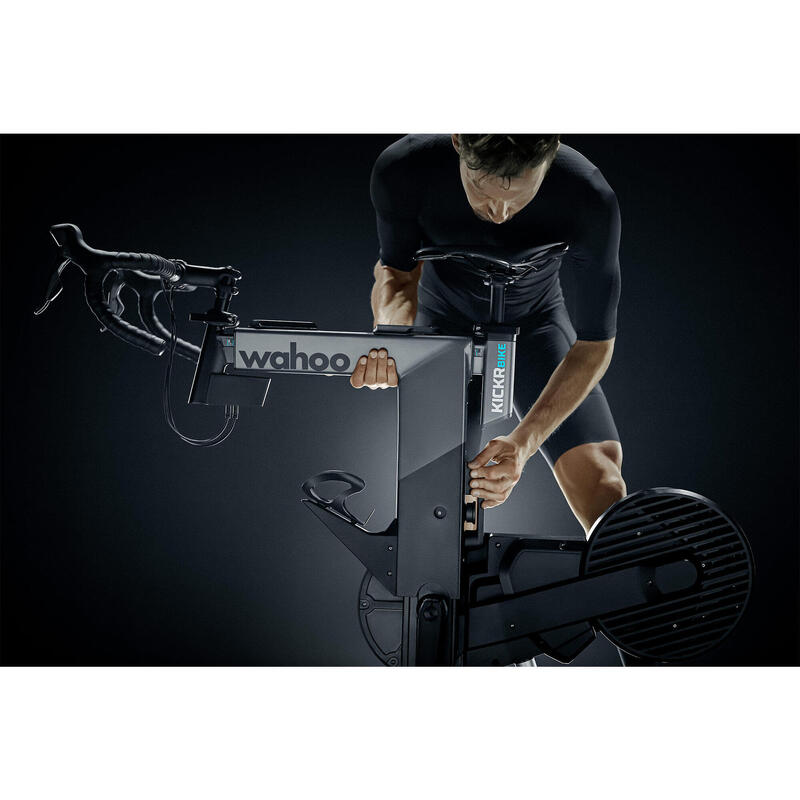 KICKR BIKE WIFI VERSION INDOOR SMART BIKE TRAINER - GREY/BLACK