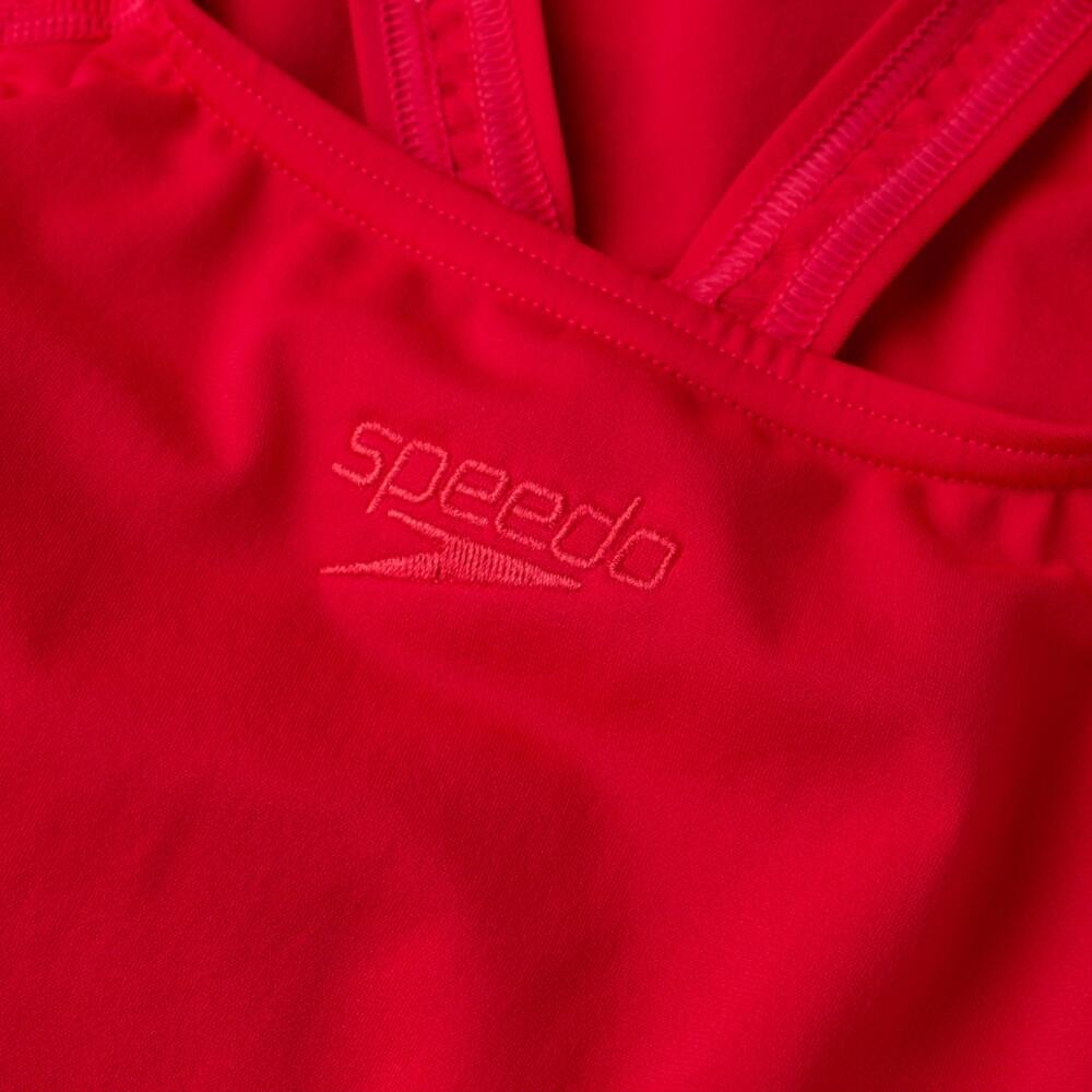 Speedo Womens Eco Endurance+ Medalist Fed Red 5/6