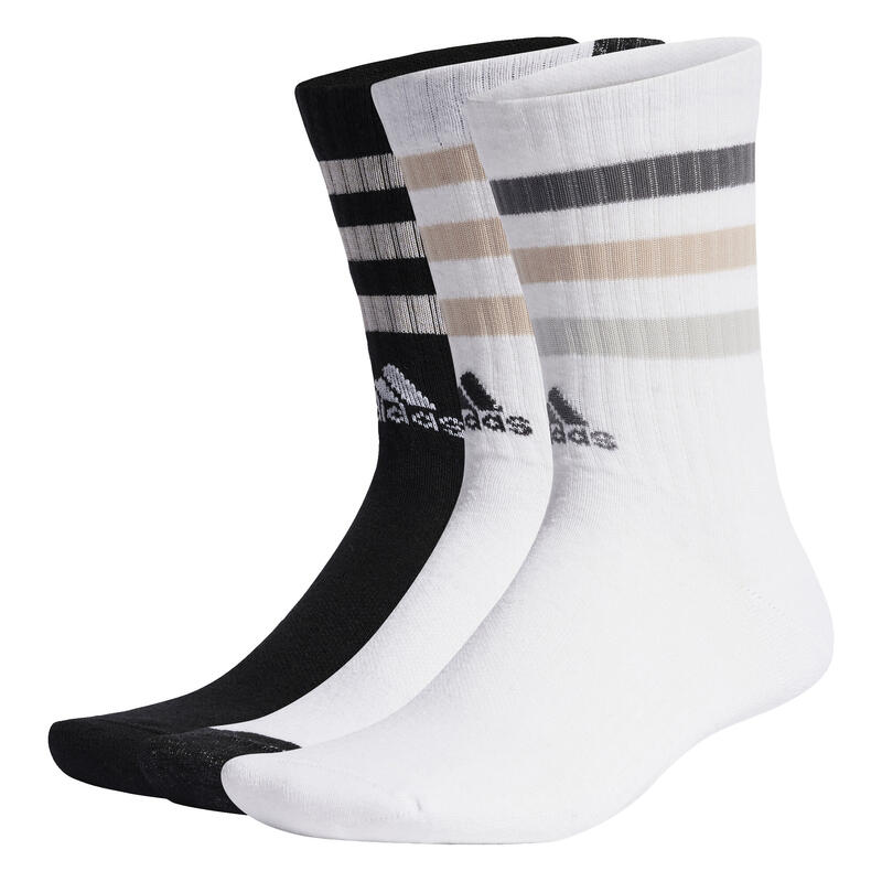 Chaussettes matelassées Bold 3-Stripes (3 paires)