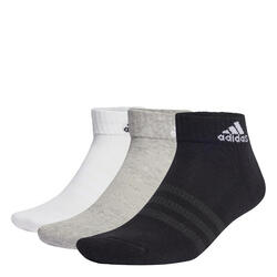 3 pares de calcetines tobilleros para mujer, corte bajo, talla 9-11,  deportivo, negro, blanco, gris, Varios colores