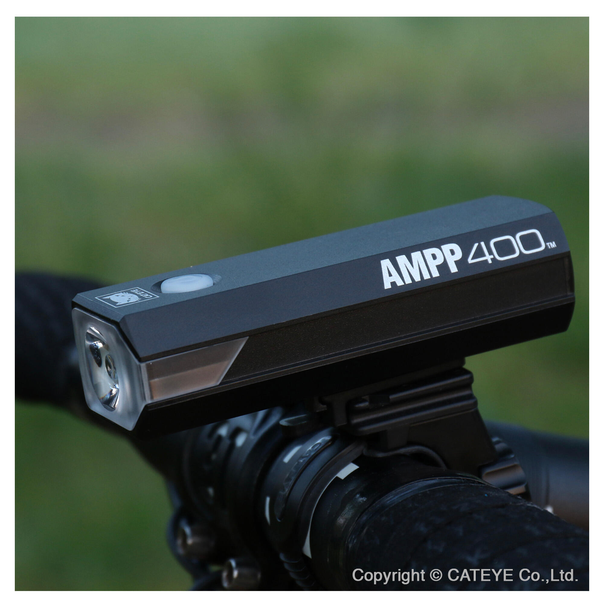 Kit éclairage Vélo CatEye Go-Kit (AMPP 100/ViZ 100) Sans Fil - LED, Rechargeable, Neuf