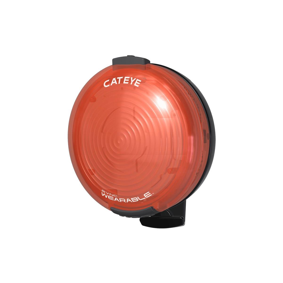 Luz traseira recarregável cateye sync wearable