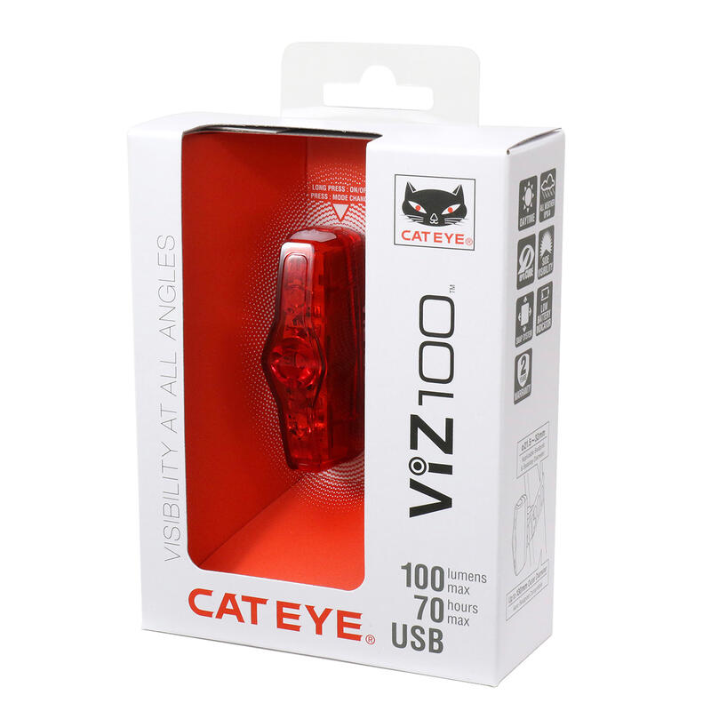 CatEye VIZ 100 Rear Bike Light