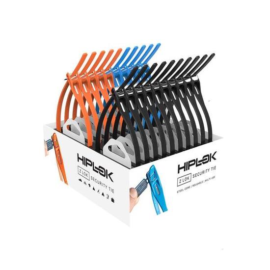 HIPLOK Z-LOK ARMOURED REUSEABLE TIE (BOX OF 20)