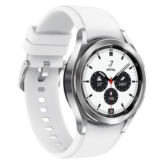 Reconditionné - Galaxy Watch 4 Classic 42 mm GPS + 4G Argent - état correct