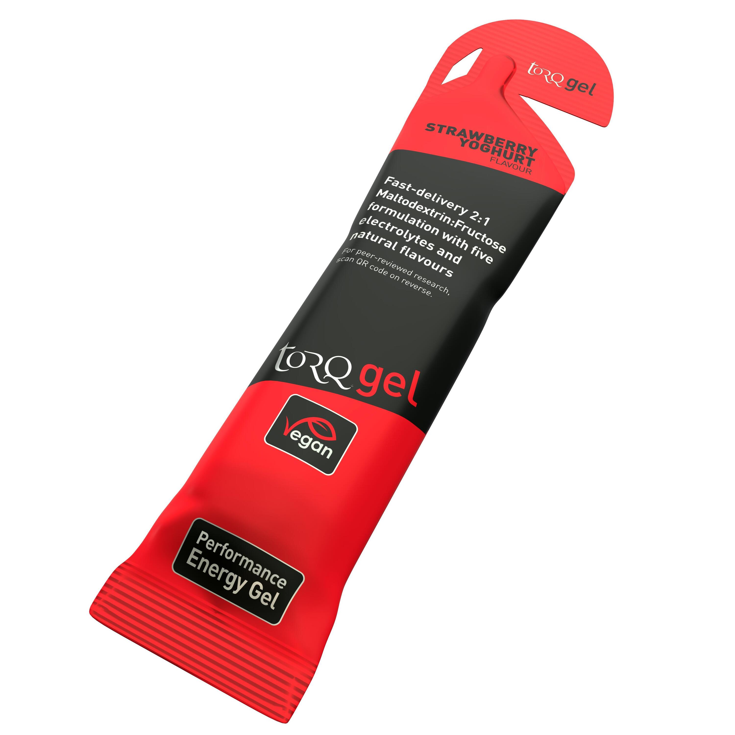 TORQ Energy Gel Strawberry Yoghurt 4/4