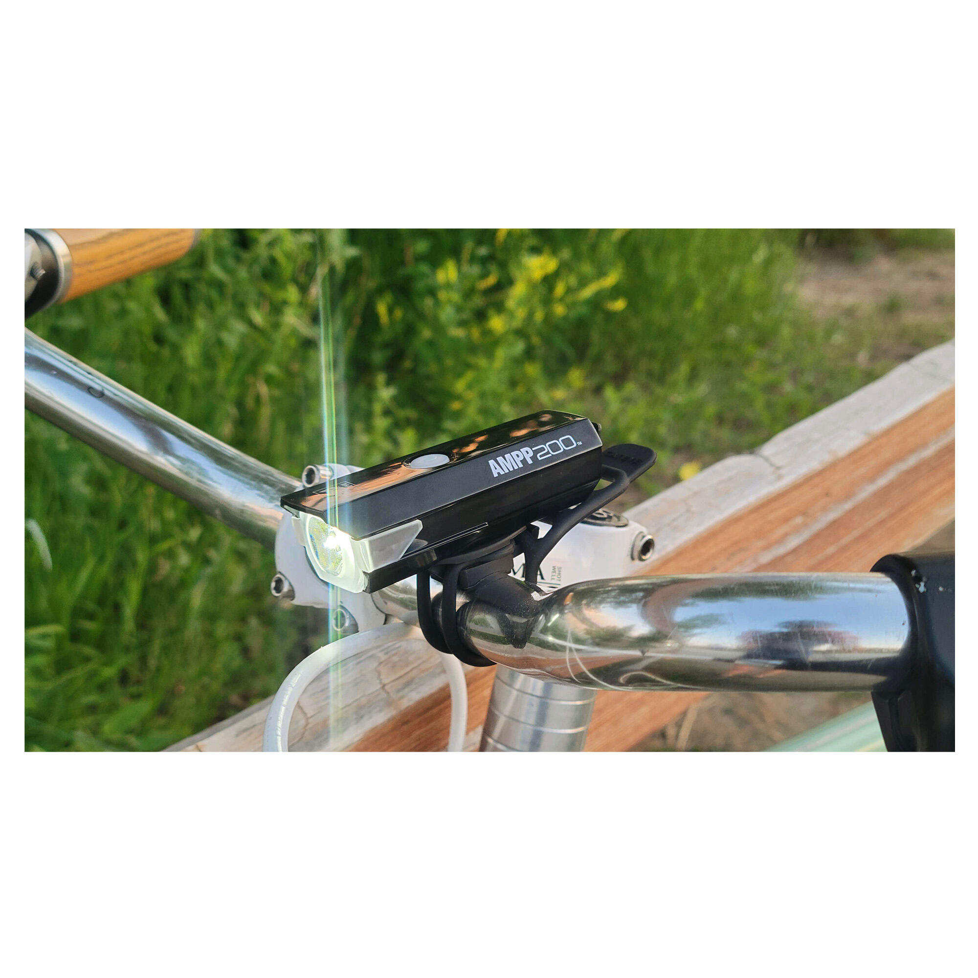 CatEye AMPP 200 / VIZ 100 Bike Light Set 2/7