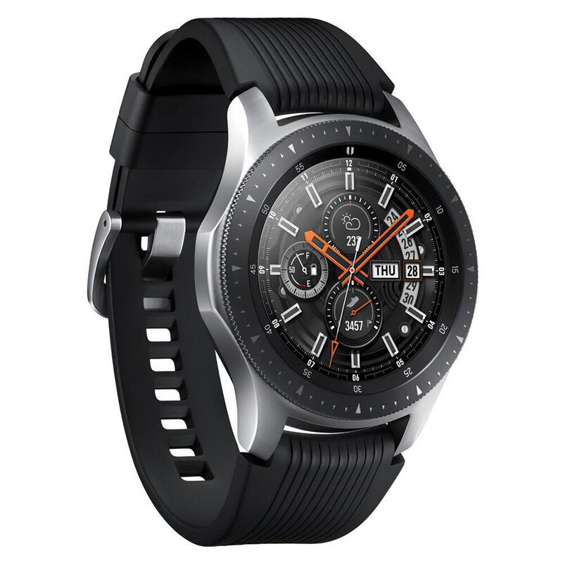 Reconditionné - Samsung Galaxy Watch 46mm Argent/Noir Wifi+4G - bon état