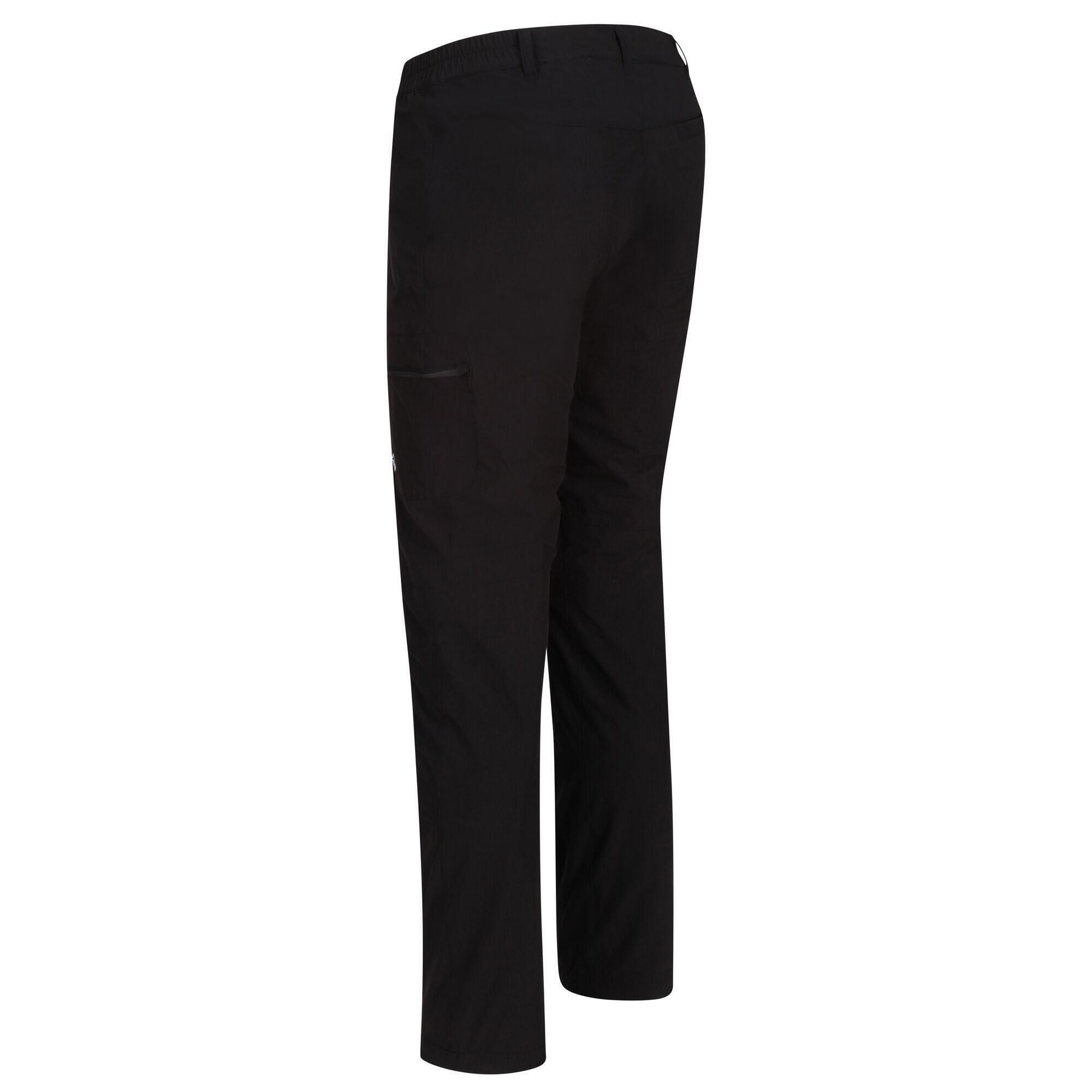 Mens Highton Walking Trousers (Black) 3/5