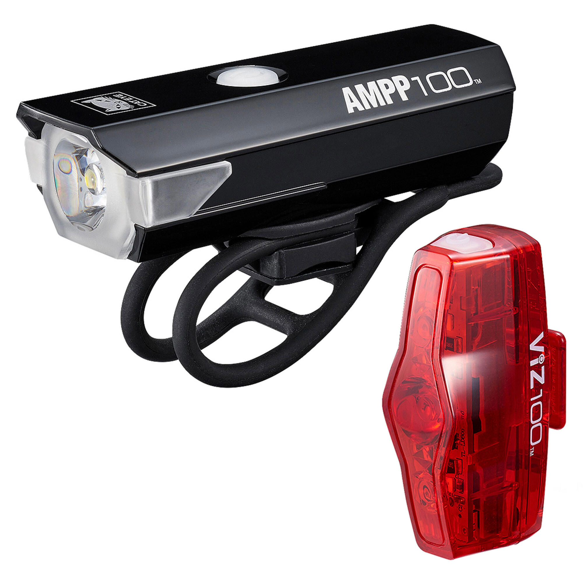 CATEYE CatEye AMPP 100 / VIZ 100 Bike Light Set
