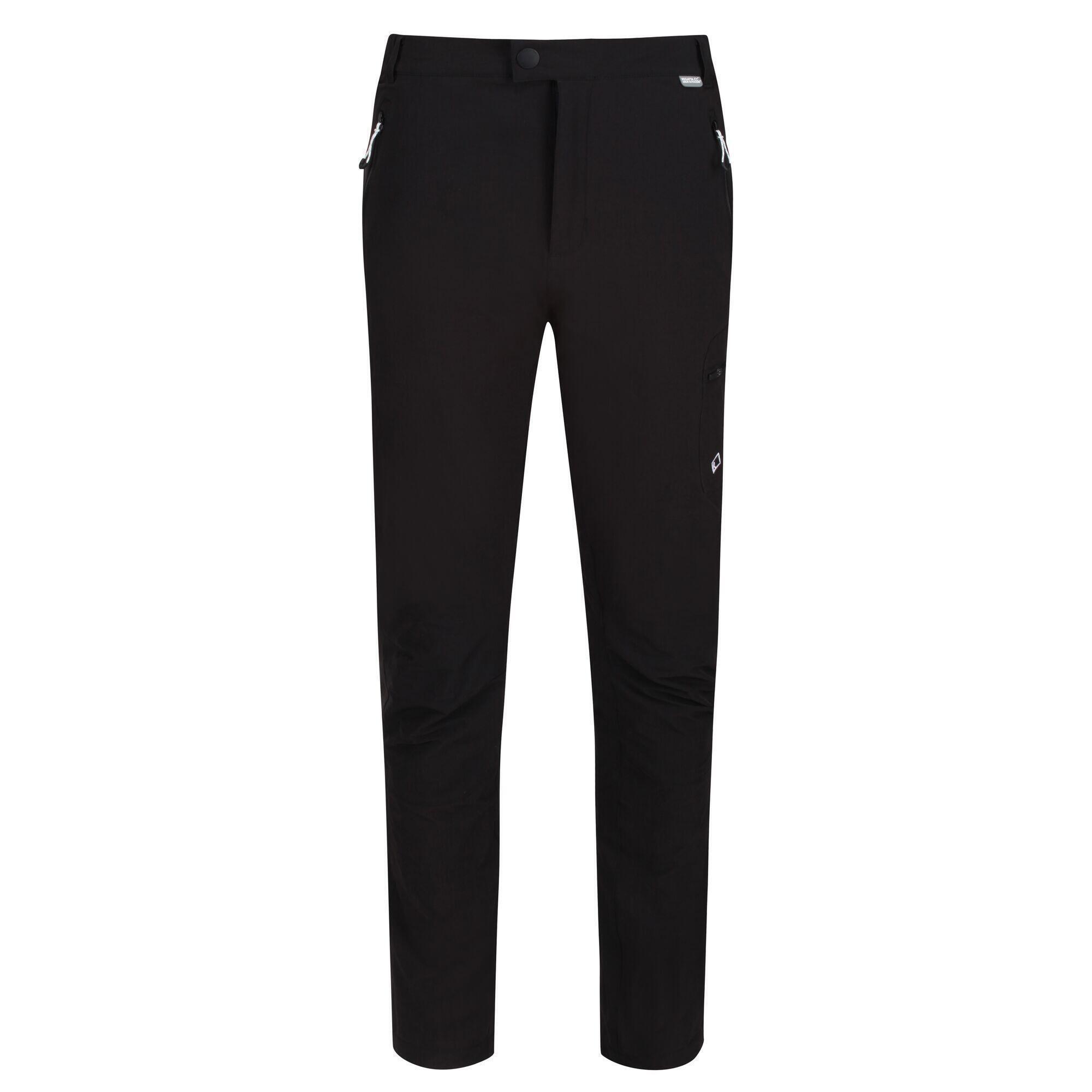 REGATTA Mens Highton Walking Trousers (Black)