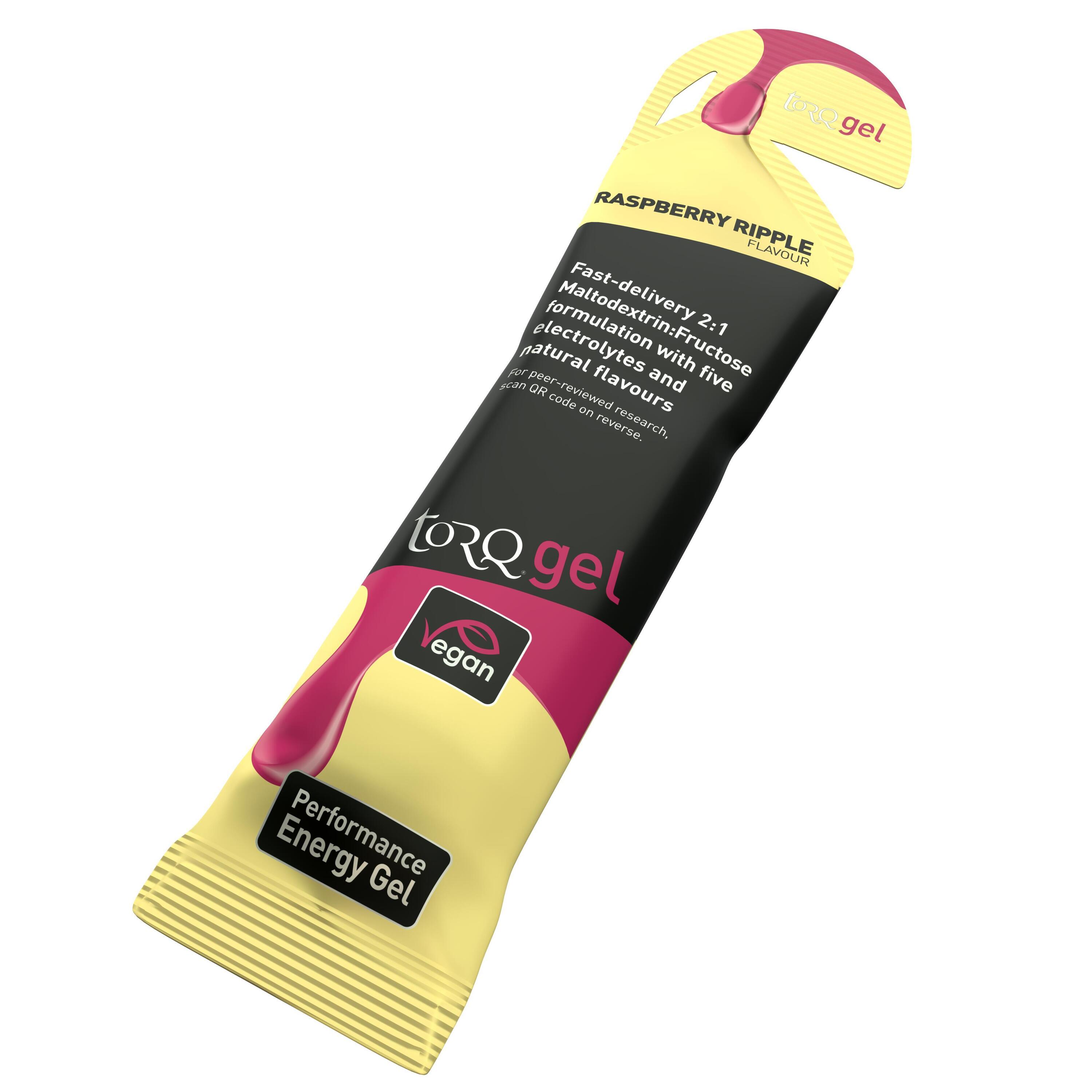 TORQ Energy Gel Raspberry Ripple 4/4