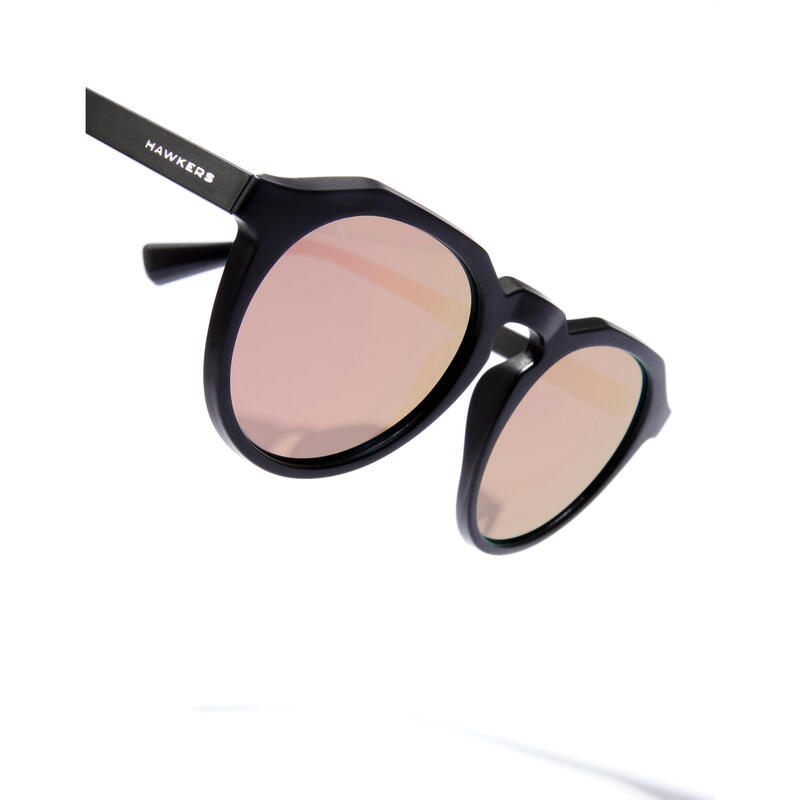 HAWKERS - Lunettes de Soleil pour Homme et Femme BLACK ROSE GOLD - WARWICK Raw