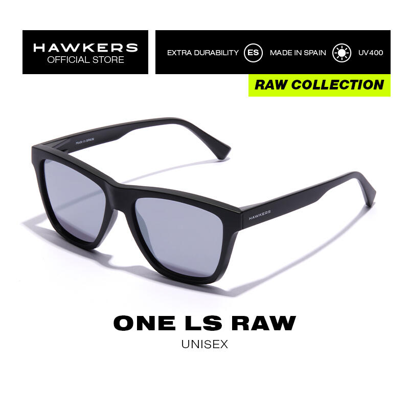 HAWKERS - Sonnenbrillen für Herren und Damen - ONE LS RAW  BLACK CHROME 2/6