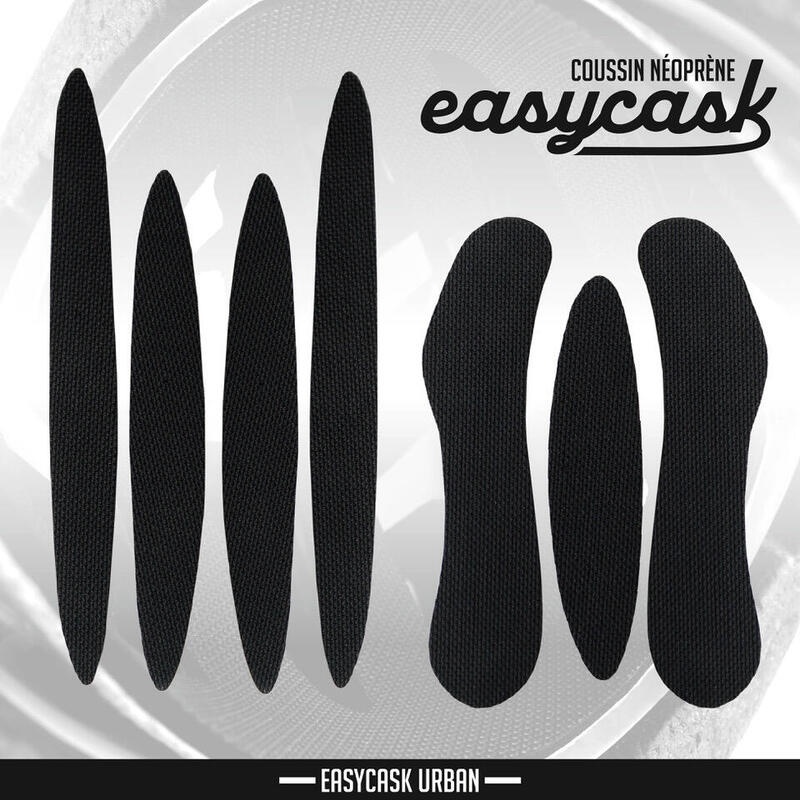 EASYCASK URBAN Neoprene Comfort Kit de espuma para casco de bicicleta universal