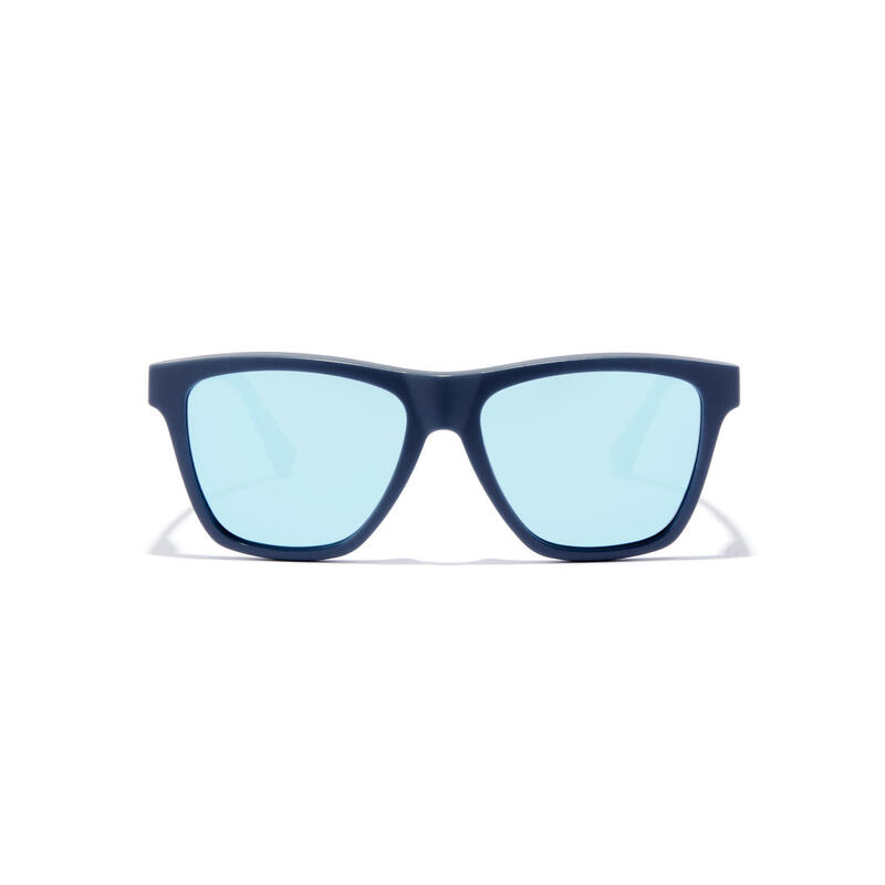 Zonnebrillen voor mannen en vrouwen gepolariseerd marineblauw chroom een LS Raw