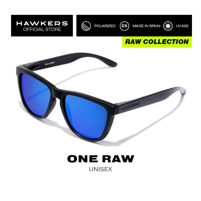 Óculos de sol para homens e mulheres POLARIZED BLACK SKY - ONE Raw