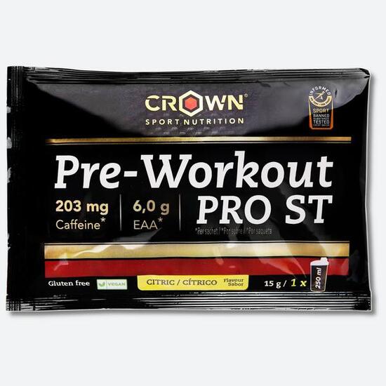 Sobre de Pre-entreno ‘Pre-Workout ST‘ de 15 g Cítrico