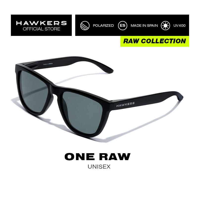 Óculos de sol para homens e mulheres POLARIZED DIAMOND BLACK - ONE Raw
