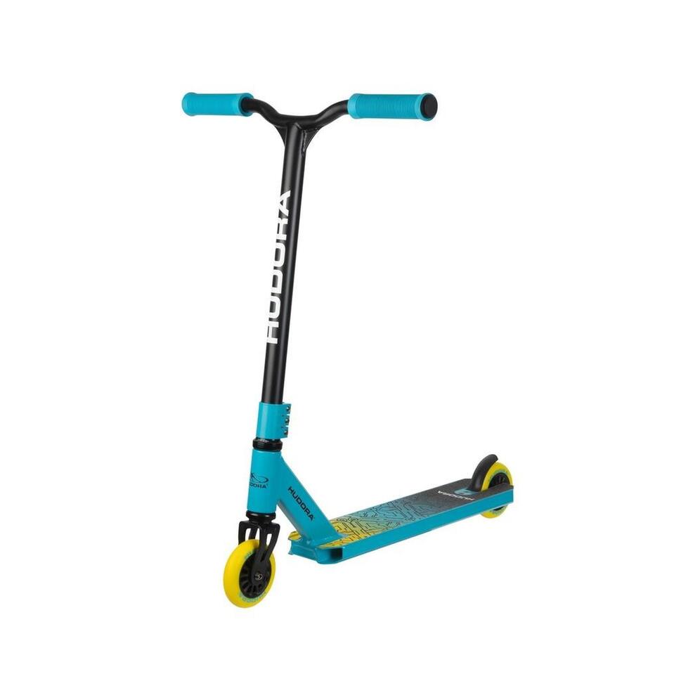 Scooter Stunt Kids Bleu clair HUDORA Decathlon