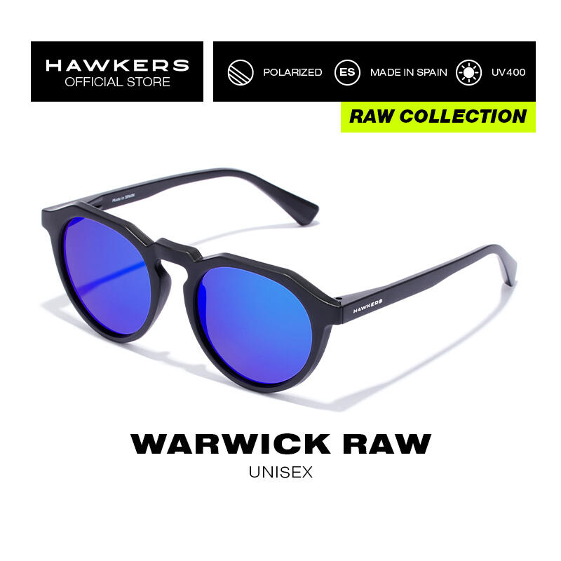 Óculos de sol para homens e mulheres POLARIZED BLACK SKY - WARWICK Raw