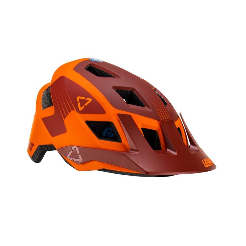 Casco ciclismo Ragazzo Mtb 1.0 All Mountain Arancione