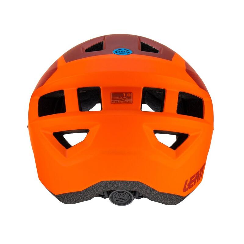 Casco ciclismo Ragazzo Mtb 1.0 All Mountain Arancione