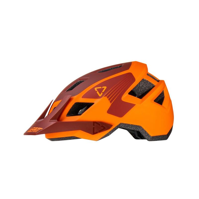 Casco ciclismo Ragazzo Mtb 1.0 All Mountain Arancione