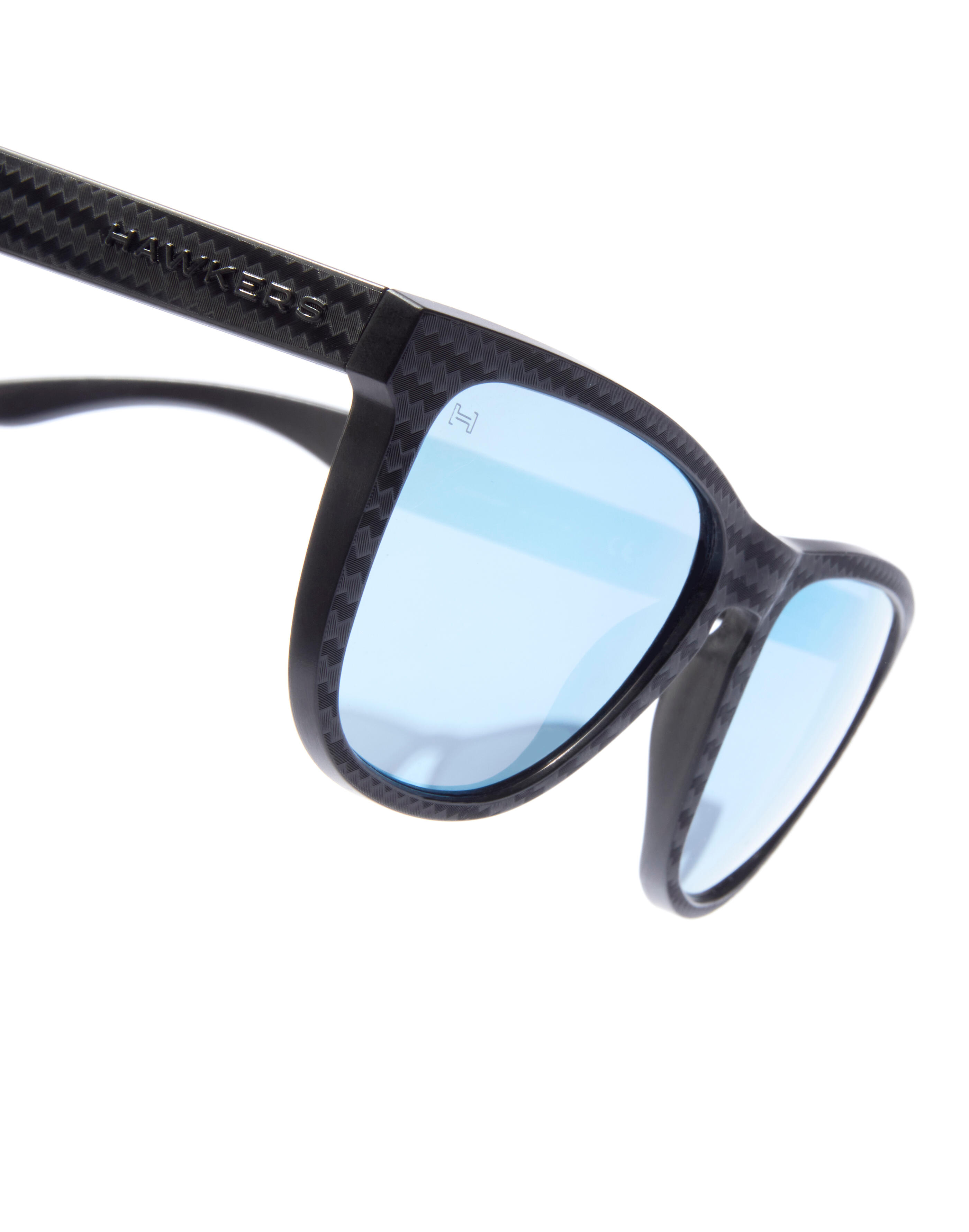 HAWKERS - Lunettes de Soleil Homme Femme ONE POLARIZED BLUE CHROME CARBON FIBER 4/6