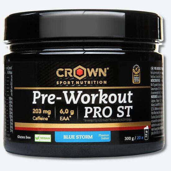 Bote de pre-entreno ‘Pre-Workout ST‘ de 300 g Cítrico