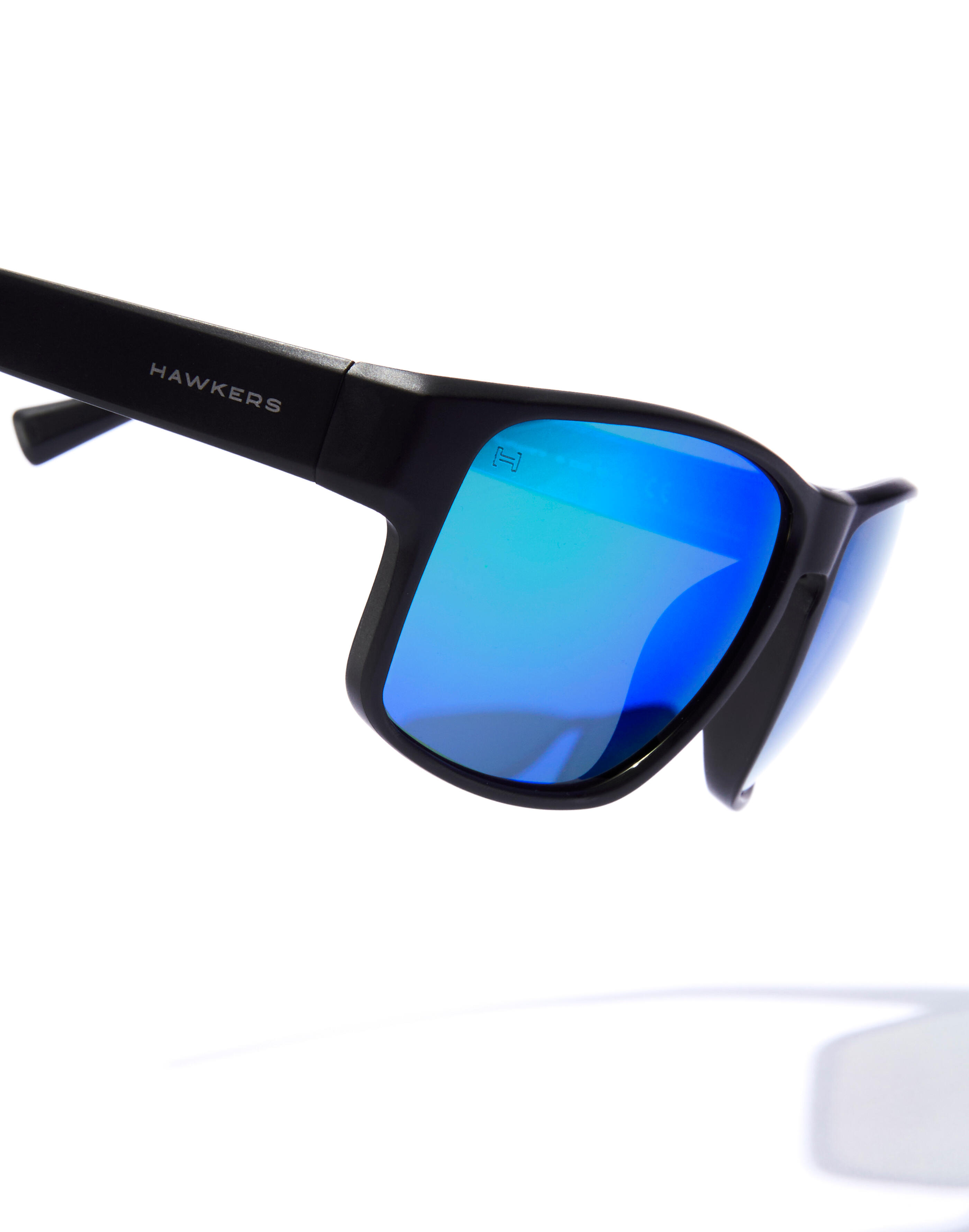 HAWKERS - Lunettes Soleil pour Homme et Femme POLARIZED BLACK EMERALD FASTER RAW 4/7