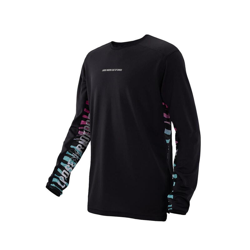 Tech Heren Jersey Longsleeve - Stealth Rainbow Zebra