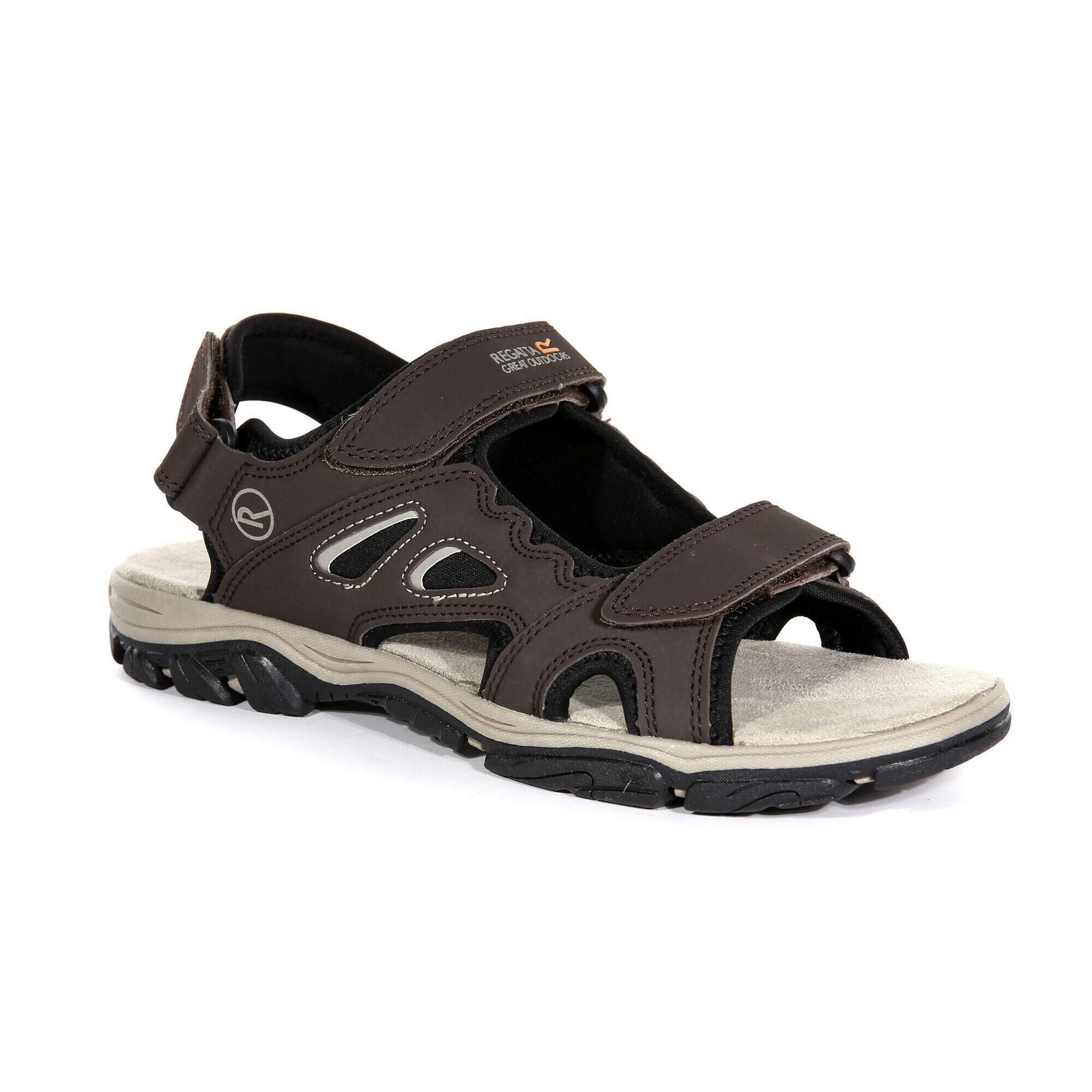 REGATTA Holcombe Vent Men's Walking Sandals - Brown Peat