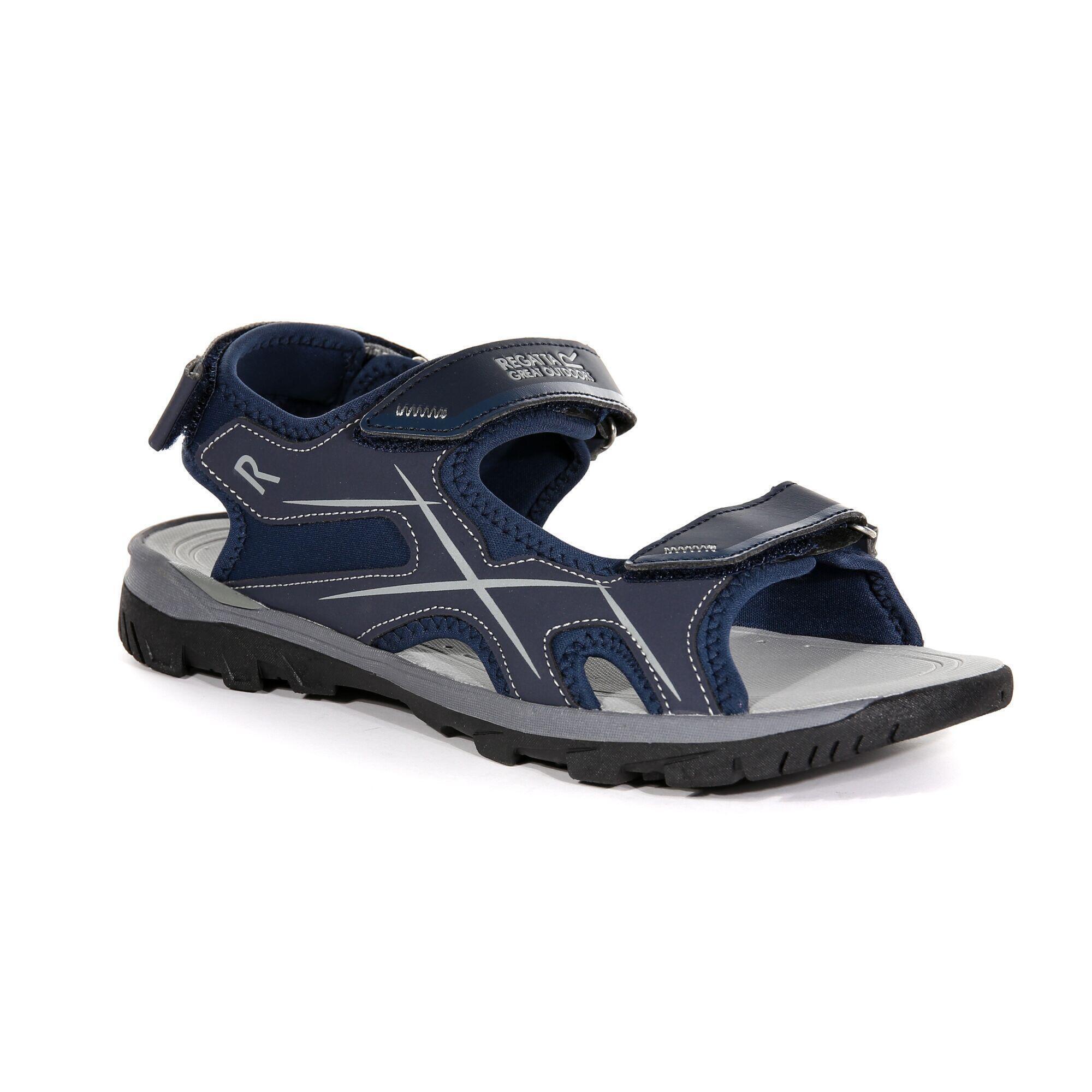 Kota Drift Men's Walking Sandals - Navy Dark Steel 2/6