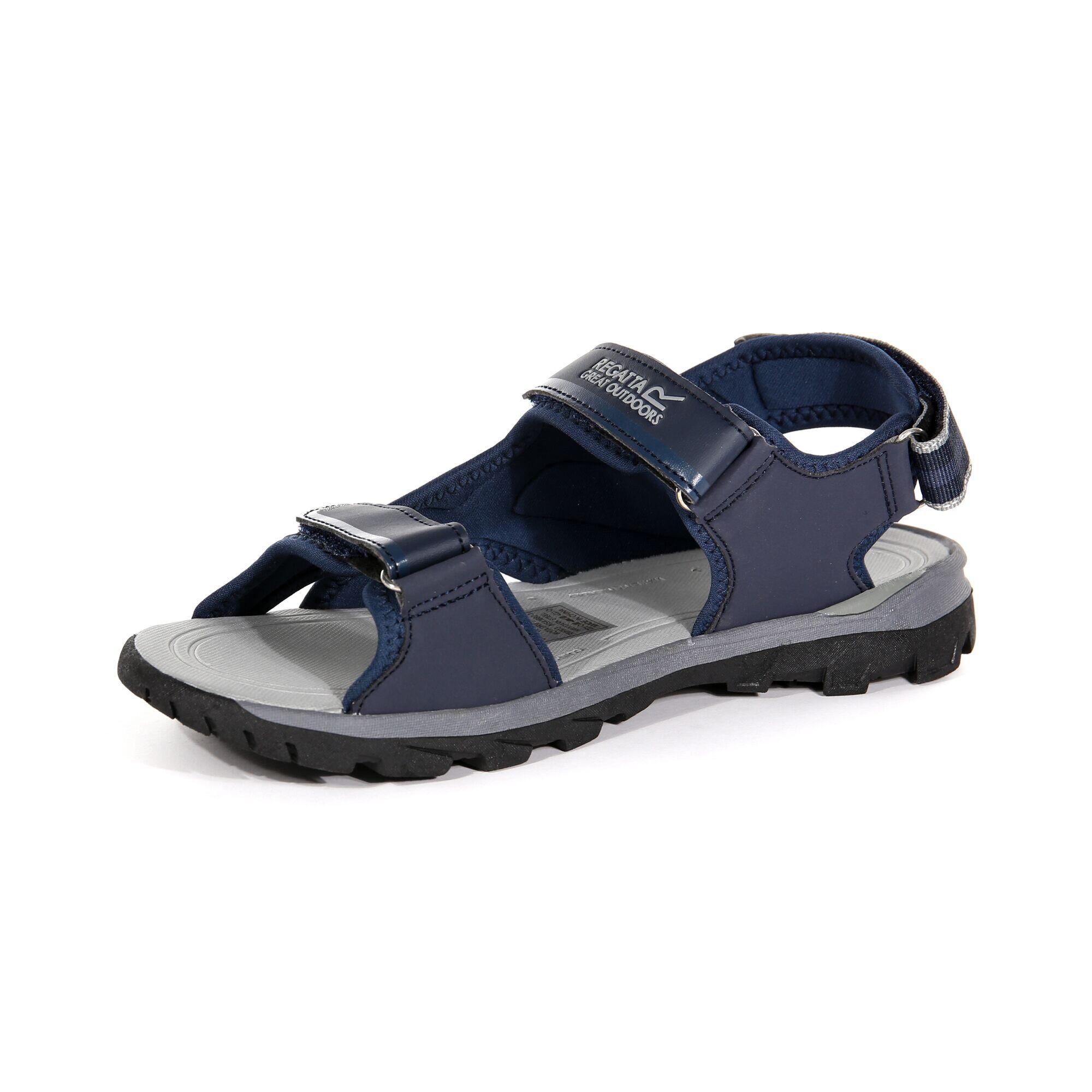 Kota Drift Men's Walking Sandals - Navy Dark Steel 4/6