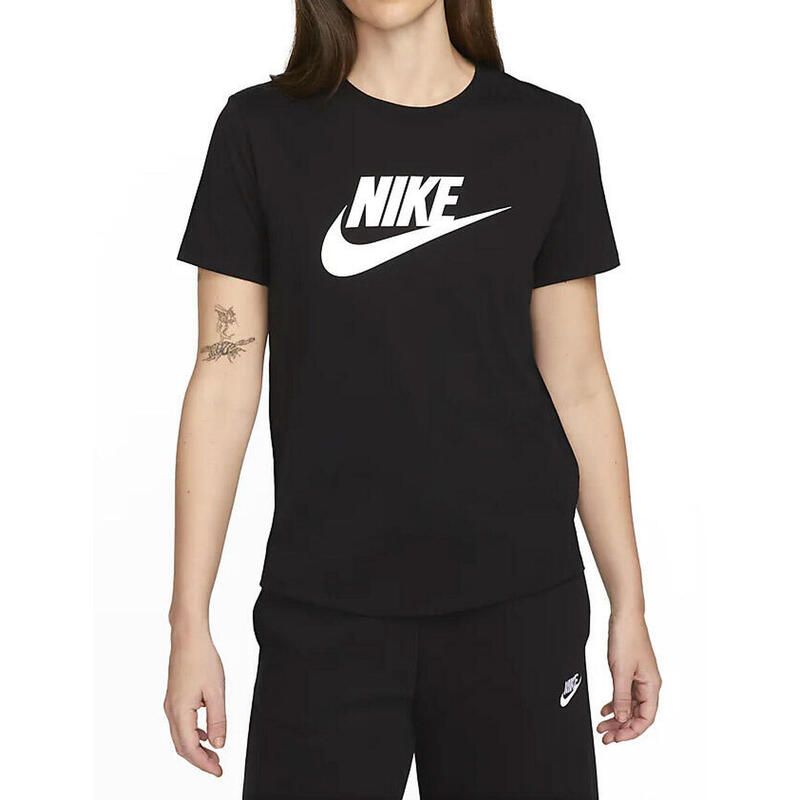 Camiseta de Manga Corta Mujer Nike ICN DX7906 010  Negro