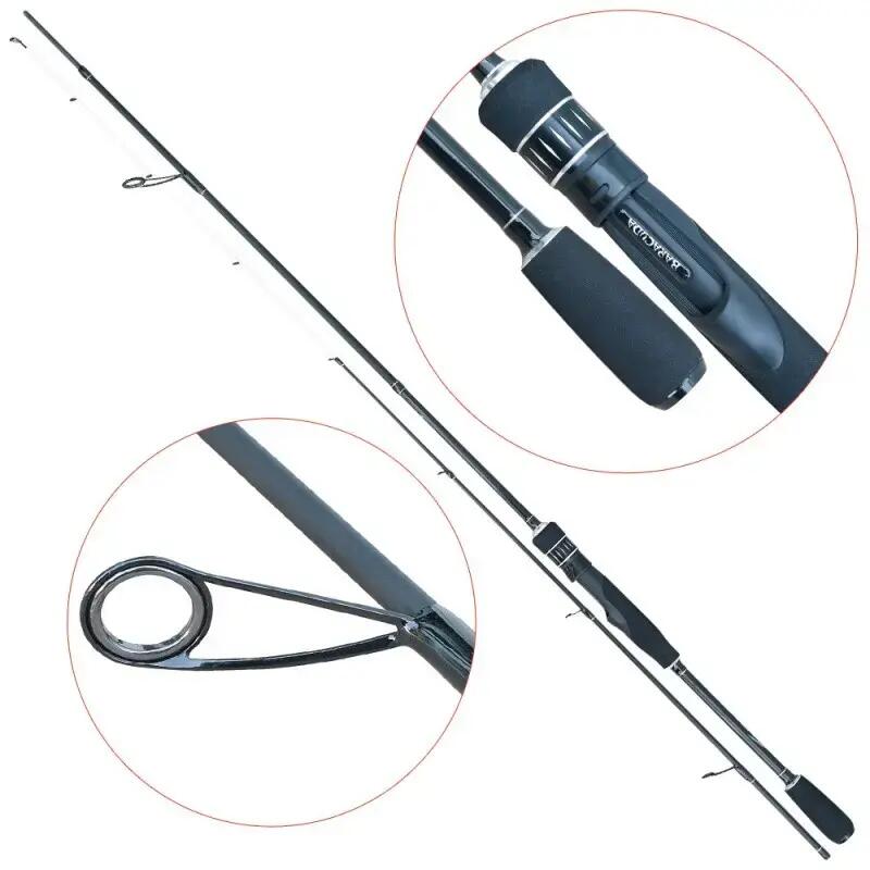 Lanseta fibra de carbon King Jig 3/5