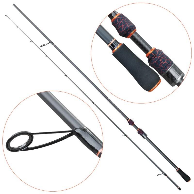 Lanseta stiuca din carbon Blaze X de 2.1 m, 2 tronsoane, putere aruncare 12-40 g