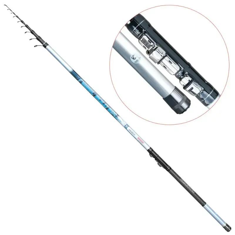 Lanseta carbon bolognesa Baracuda Rebel Bolo 6.0 m A: 5-30 g, actiune parabolica 2/3