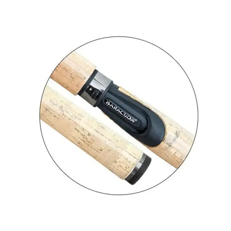 Lanseta spinning fibra de carbon Baracuda Viper 2.4 m A: 3-15 g 2/5