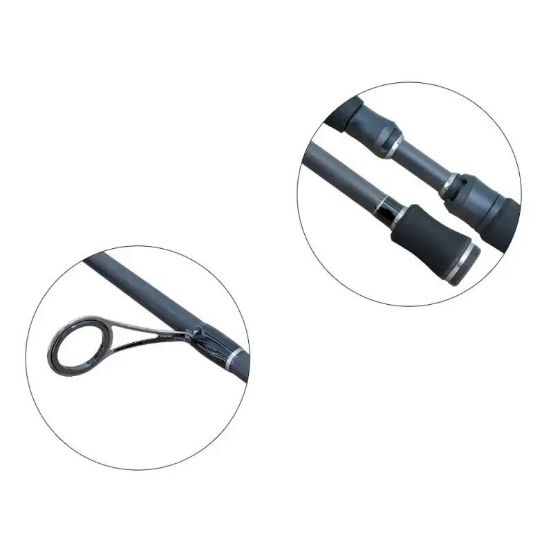 Lanseta spinning fibra de carbon Baracuda Sooty 2.70 m A: 10-40 g 4/5