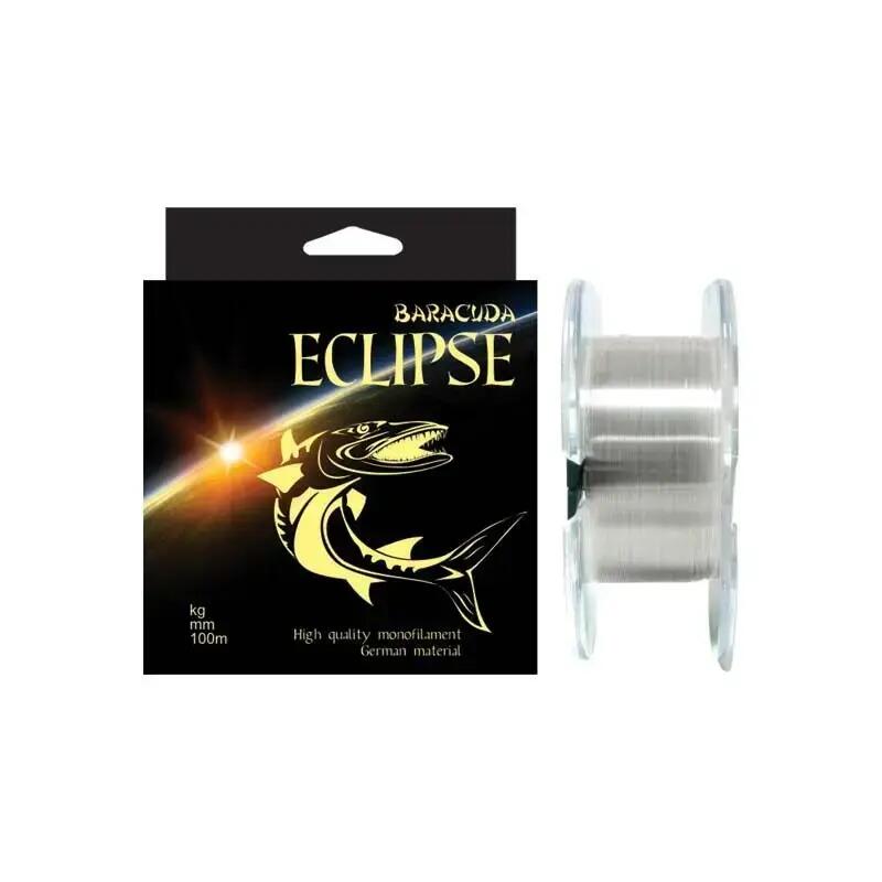 Nylon monofilament Baracuda Eclipse 100 m, 0.10 mm 1/1