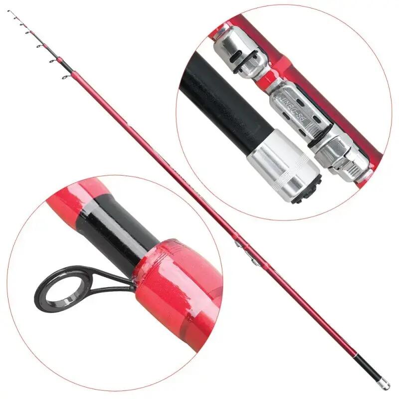 Lanseta carbon bolognesa/tele-match Baracuda Spear 4.0 m A 8-30 g 4/4